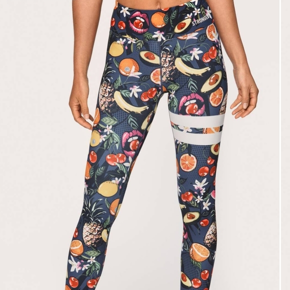Stronger Pants - Stronger Fruity Fruit XOXO Leggings